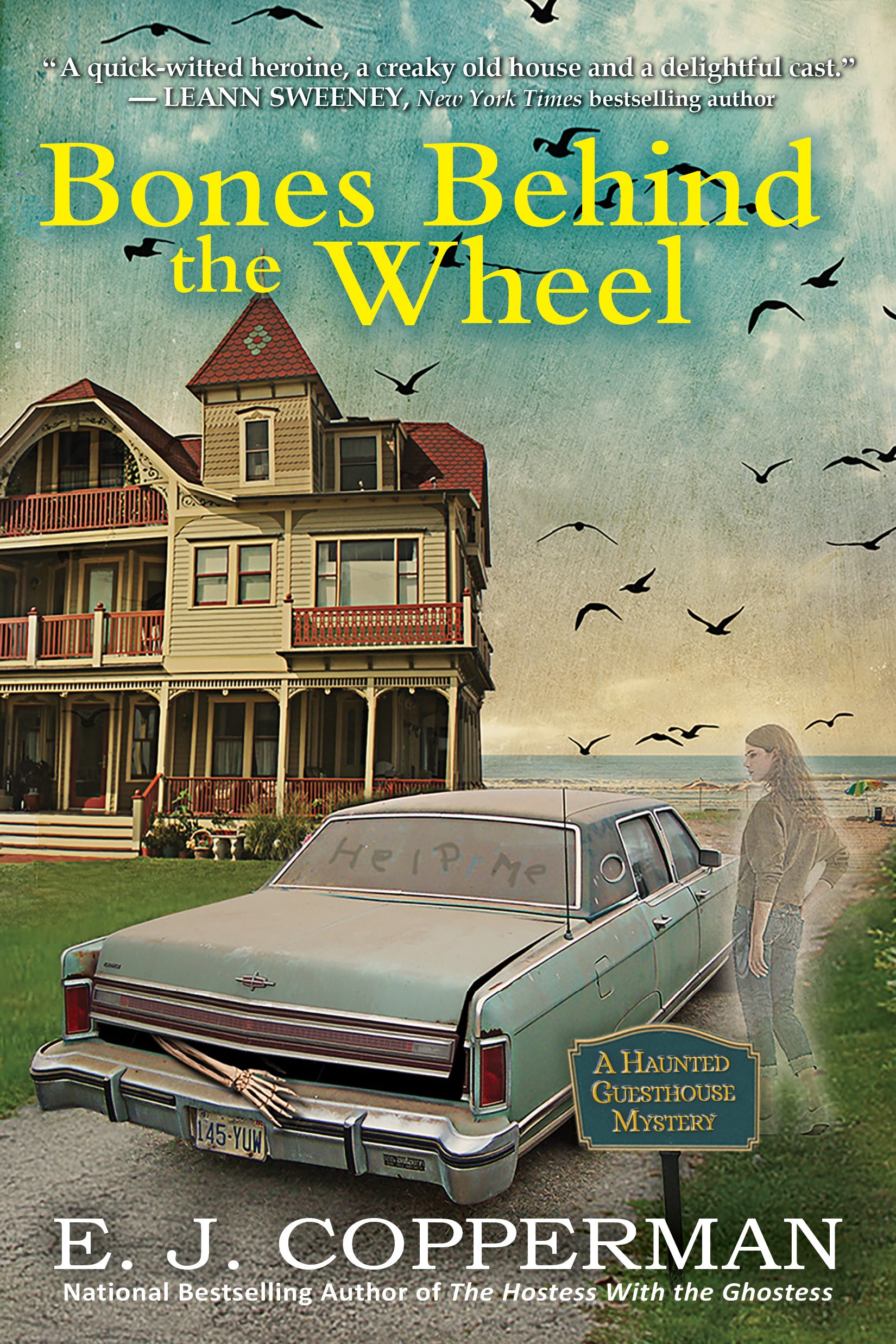 Bones Behind the Wheel: A Haunted Guesthouse Mystery